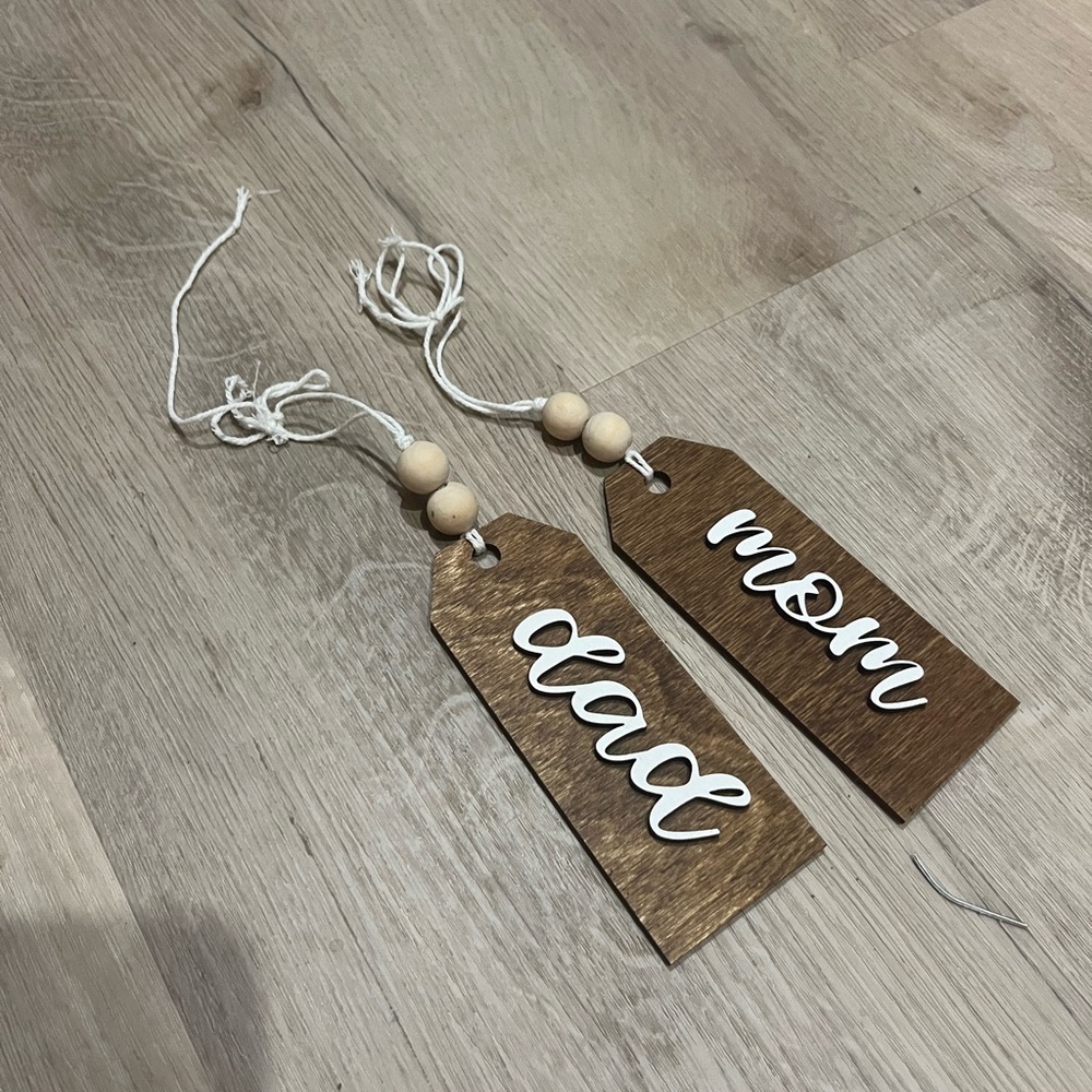 Stocking tags